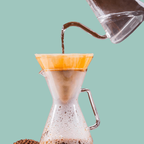 cómo preparar café descafeinado en una greca de café